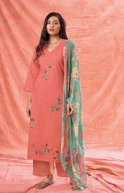 Ekiya Inari By Ganga Latest Cotton Suit Collection | Designer salwar suits,  Cotton suit, Salwar suits