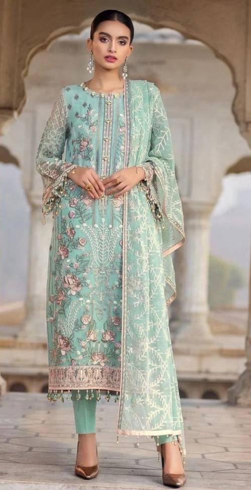 Sobia Nazir Mehboob Cotton Dress Material Pakistani Suit Wholesaler Surat
